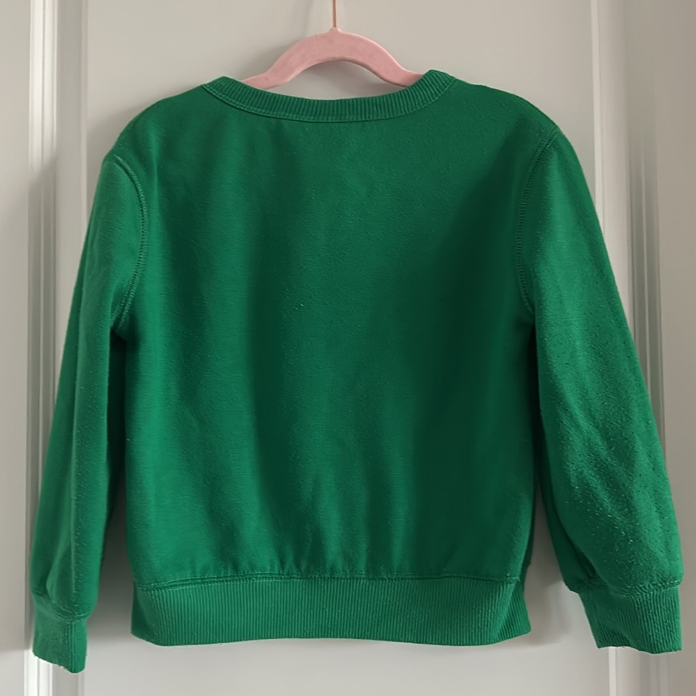 Wondershop Brand Toddler Sweatshirt “Santas Little Helper” - Size XS (4-5) Kids - Picture 4 of 4